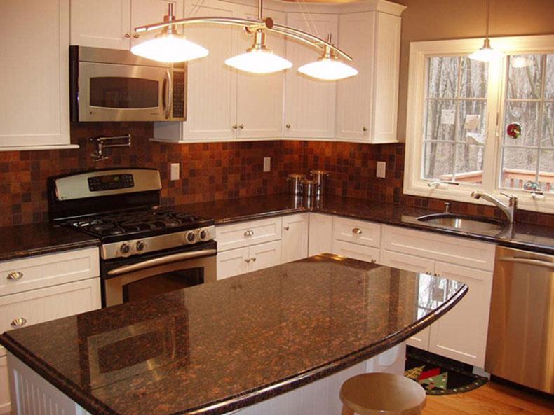 06-ٹین-براؤن-گرینائٹ-کاؤنٹر ٹاپس - بیک شاپ 06-tan-brown-granite-countertops-backsplash