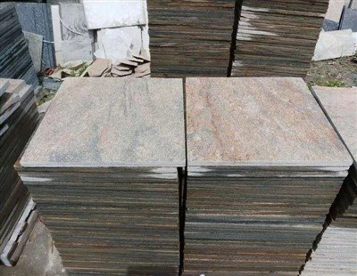 قدرتی پتھر گولڈن ریت کوارٹزائٹ
