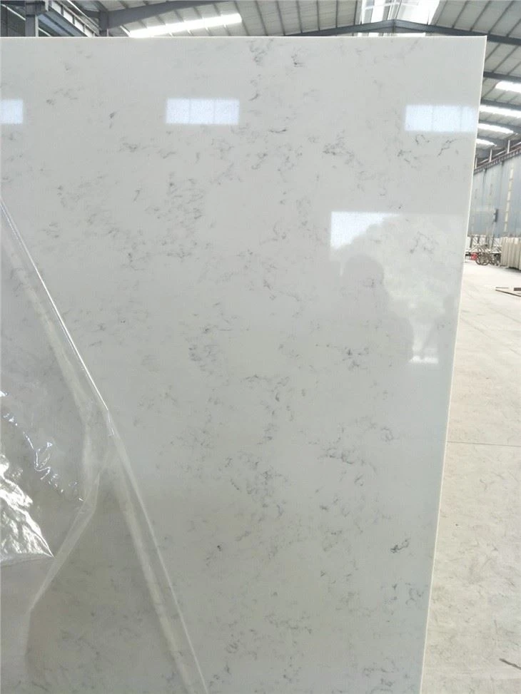 Carrara Quartz Slab