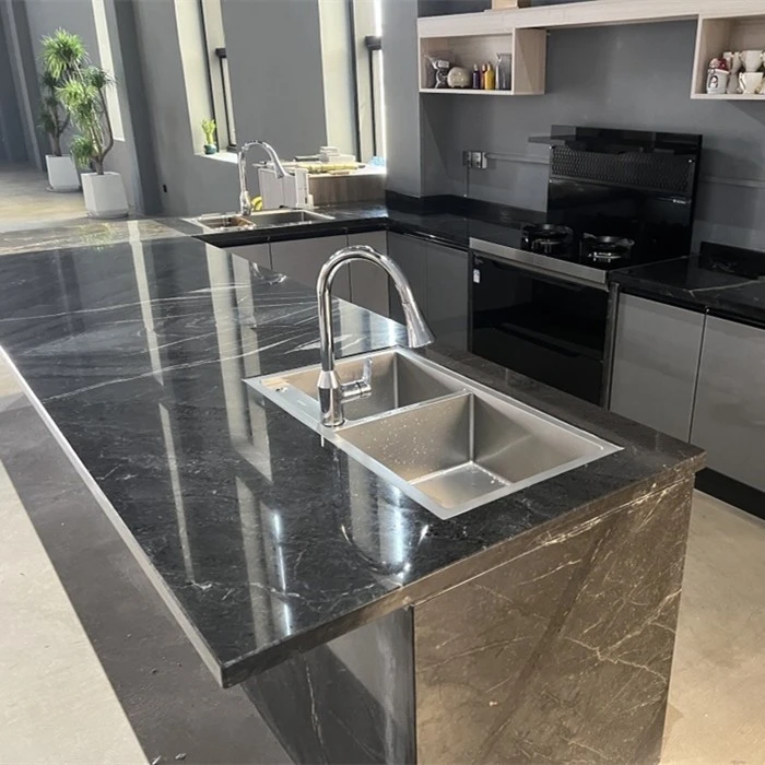 Nature Virginia Mist Granite Black Granite Countertop