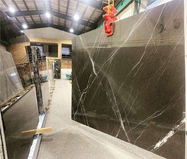 Pietra Grey Marble Slab supplier
