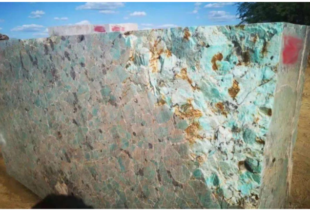 Amazonite Green Marble Polished Big Slabs